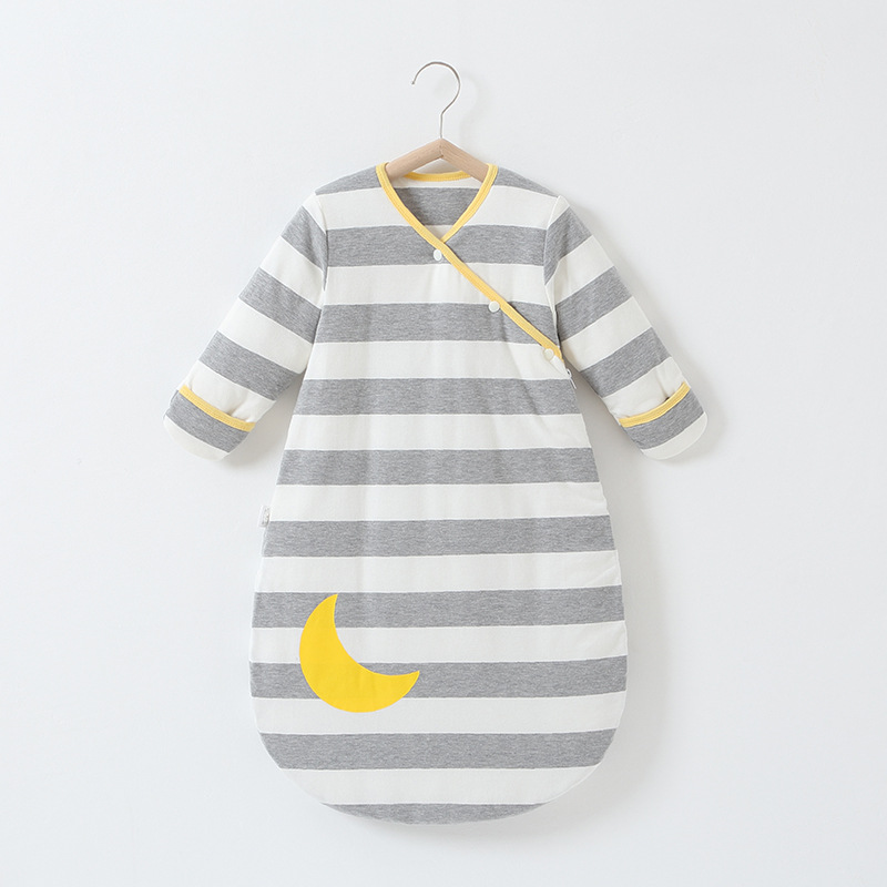 All Seasons All-purpose Baby Cotton Integrated Anti Kick Quilt Sleeping Bag