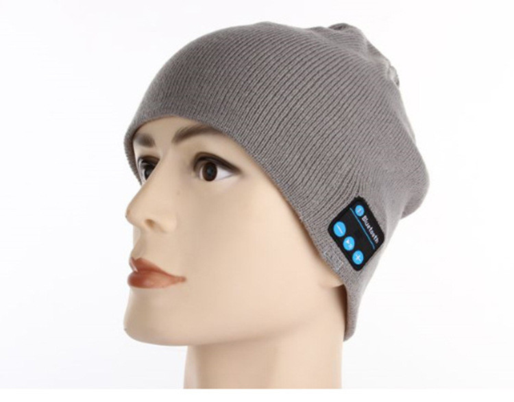 Title 10, Wireless Bluetooth Knitted Hat Calls Music Stereo