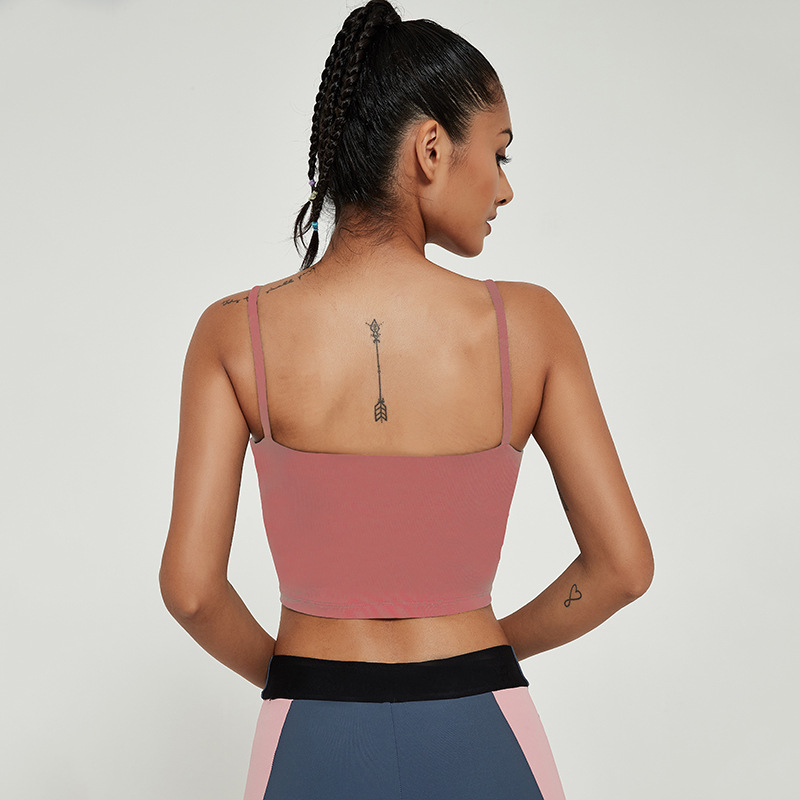 Title 1, Bra and back cross ventilation Yoga underwear