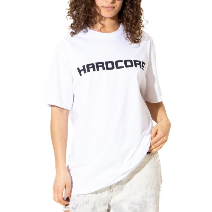 Title 4, Camiseta Oversized Hard Core Gola Redonda Manga...