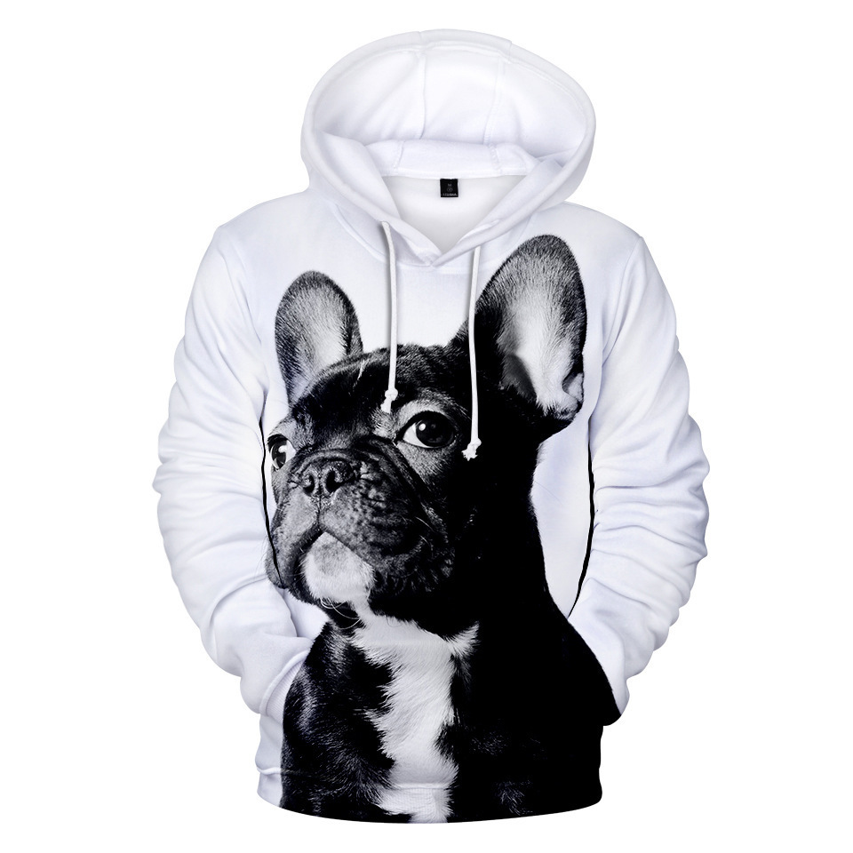 Title 13, Printed 3D Hooded Long Sleeve Sweatshirt