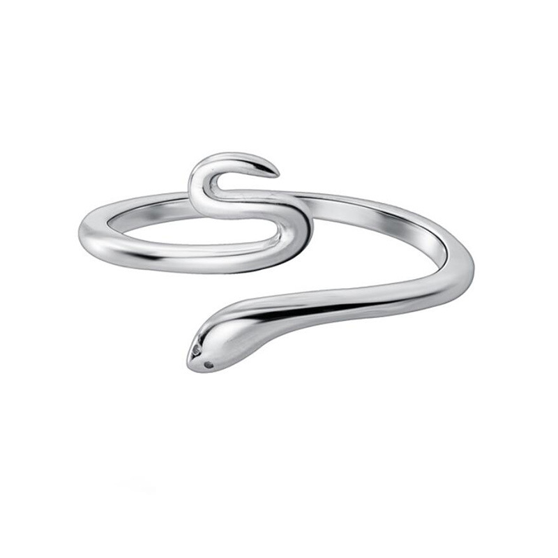 Fashionable Simple Snake Glossy Ring