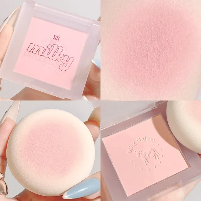 Milk Galaxy Soft Mist Blush Monochrome Blush Palette 3 Style - Shop at LoveMi