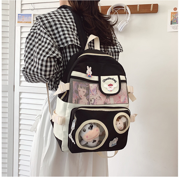 Title 2, Backpack Female Korean Version Of The Forest Tr...