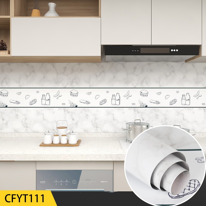 Title 17, Waterproof and high-temperature kitchen sticker...