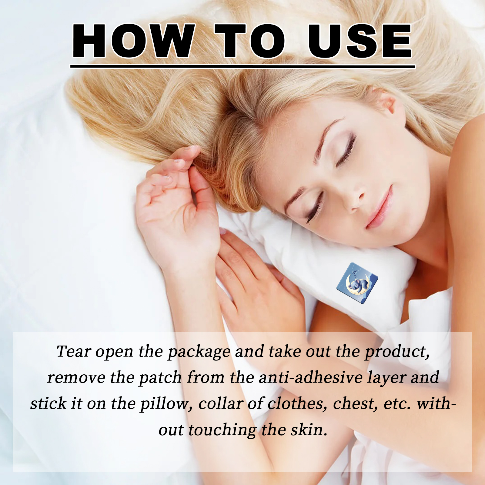 EELHOE Relaxation Patch, Sleep Patches To Help You Fall Asleep Faster At Night And Protect Your Sleep Quality