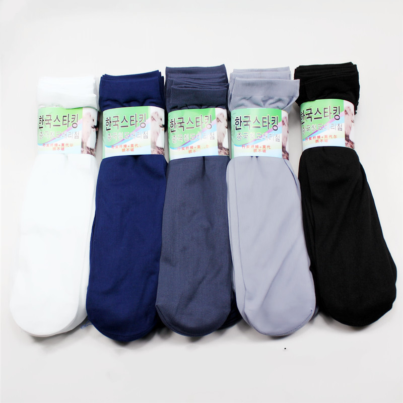 Disposable Socks Men's Summer Thin Black Ultra-thin - Image 11