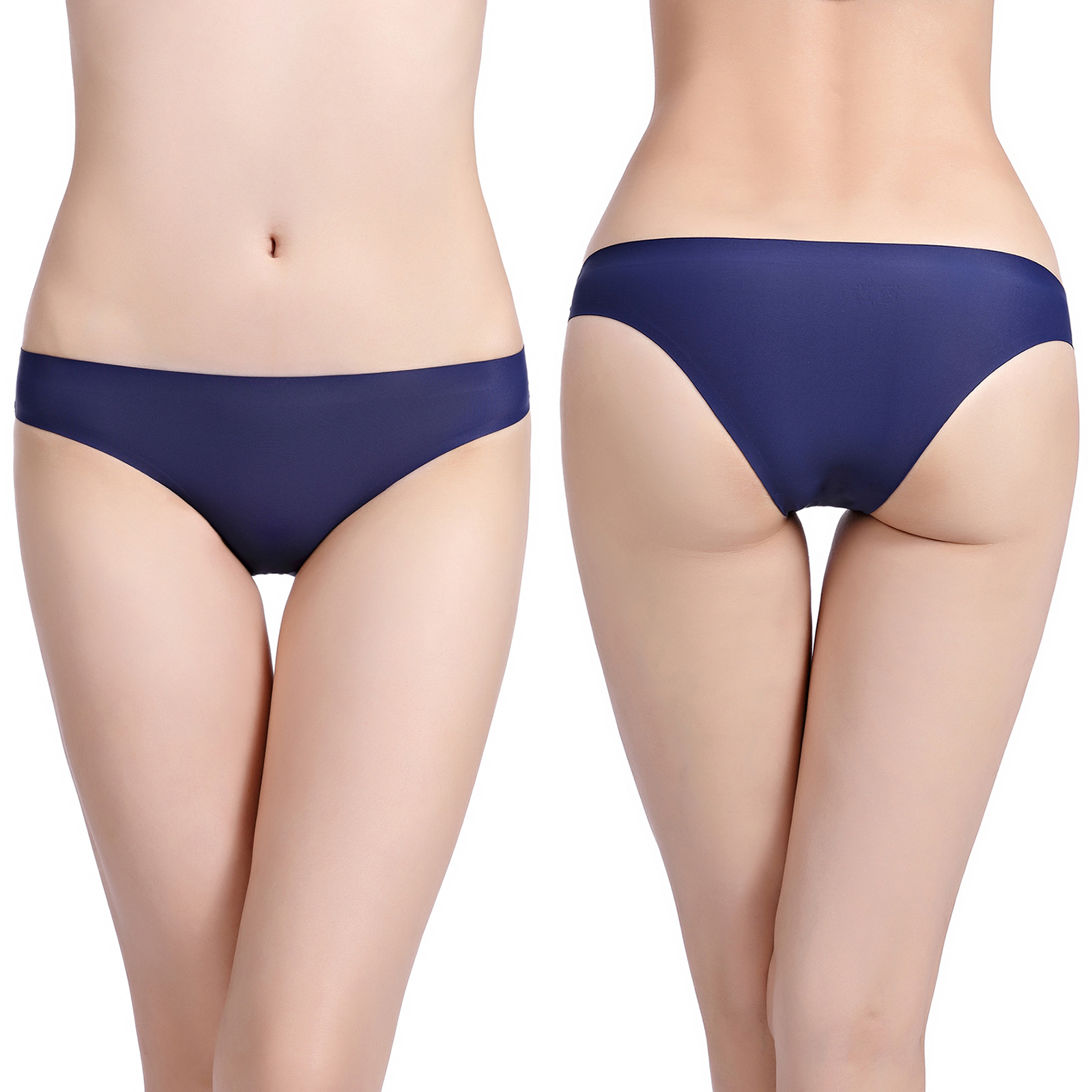 Title 4, Nahtlose Damen-Plus-Size-Slips in reiner Farbe,...