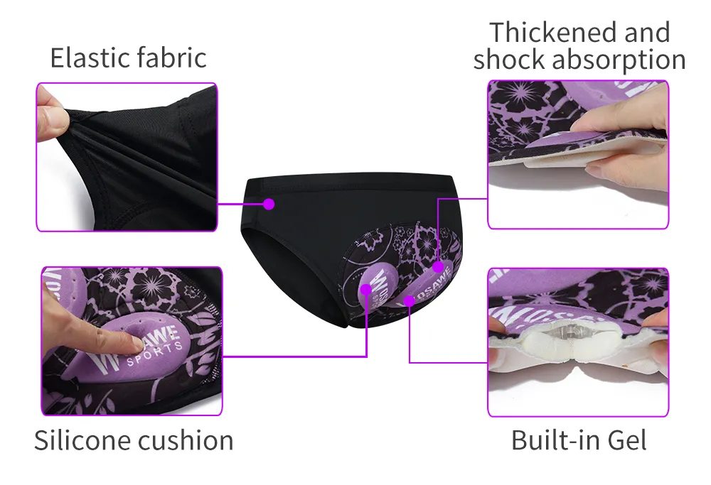 Title 13, 3D Thickened Silicone Underwear For Women