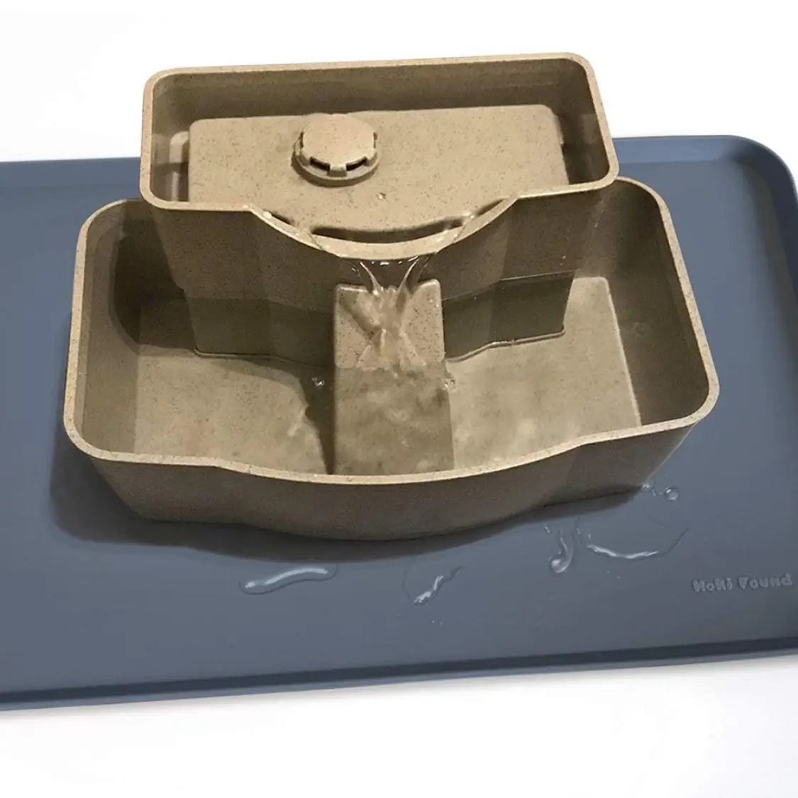 Found Waterproof Pet Feeding Mats With High Lips Multiple Size And Colors For Dogs, Cats Others G