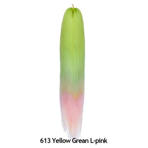Kani Karen Silk Chemical Fiber Wig Braid Braided Hair Extension Pull Block Big Braid 22Color - Shop at LoveMi