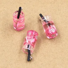 Fruit Glass Bottle DIY Jewellery Accessories Keychain Pendant - 4Tyle - View 1