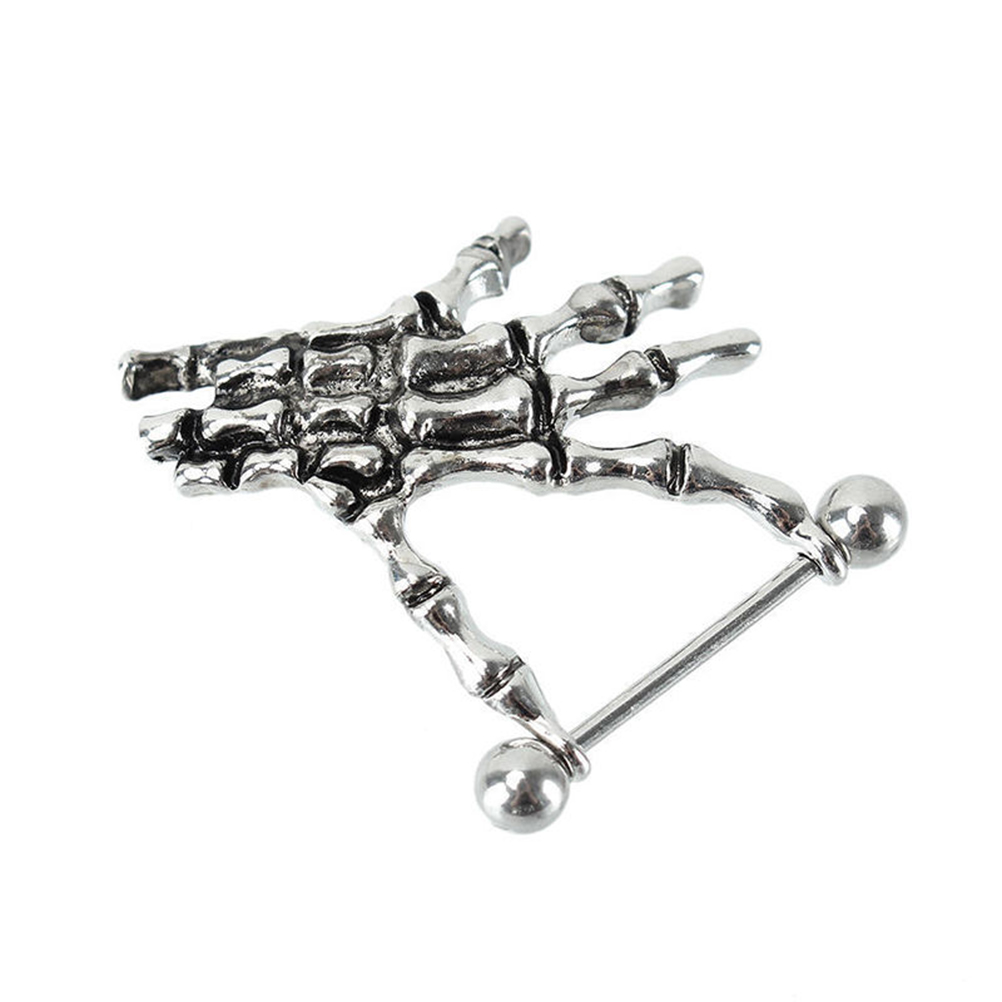 Title 4, Creative Skull Piercing Punk Body Jewelry Nippl...