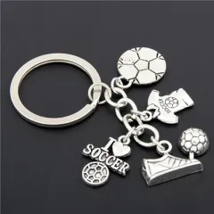Cheerleader Athlete Fitness Sport Keychain - 7Style - View 1