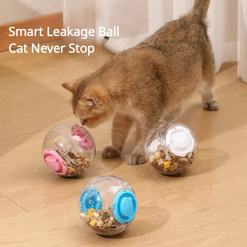 Dog Cat Slow Feeding Ball Food Leakage Smart Toy