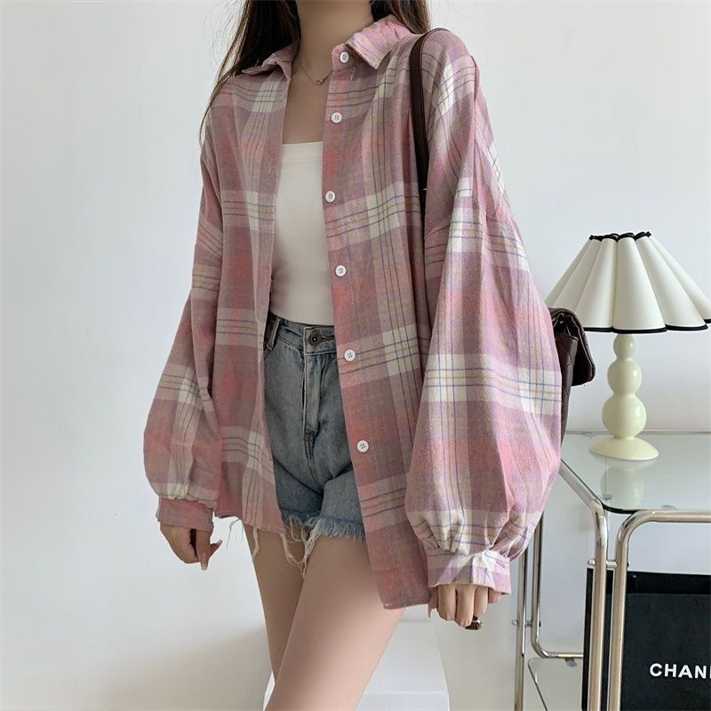 Lazy Style Niche Design Shirt Jacket Casual Top