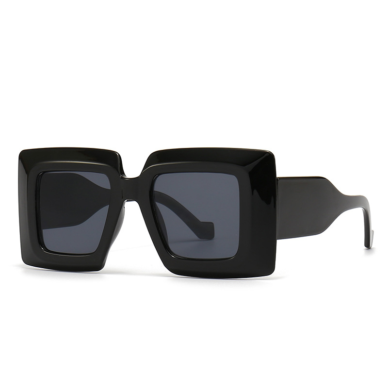 Title 4, Wide Leg Flat Top Sun Female Sunglasses