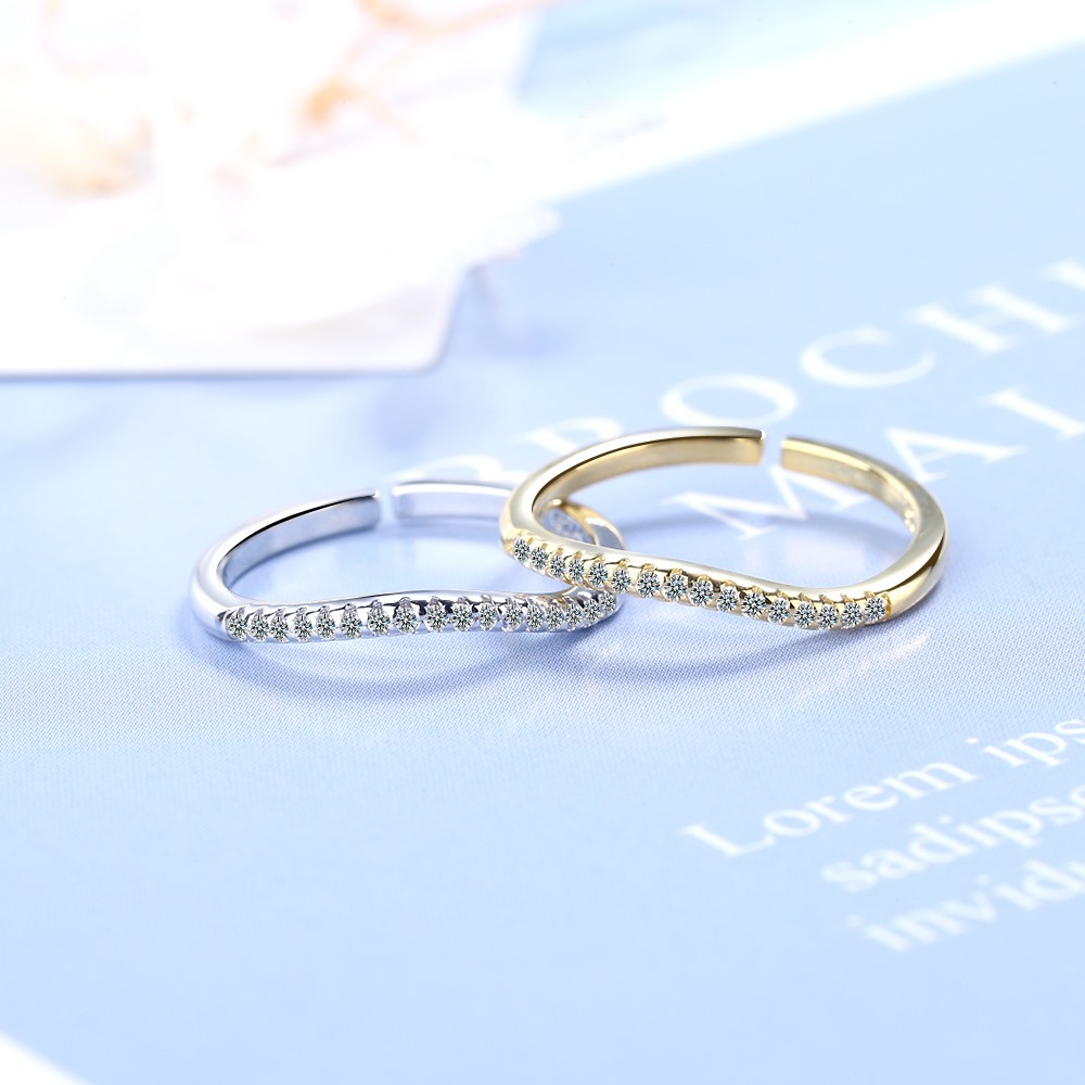 Women's Fashion Diamond Stacking Style Ring