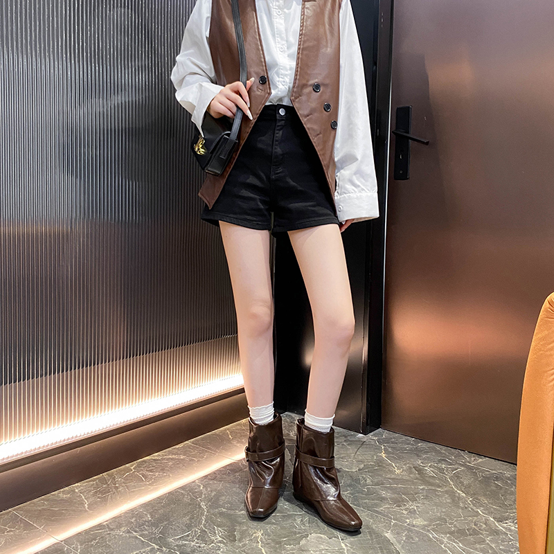 Faux Suede Ankle Boots, picture 2 of 4