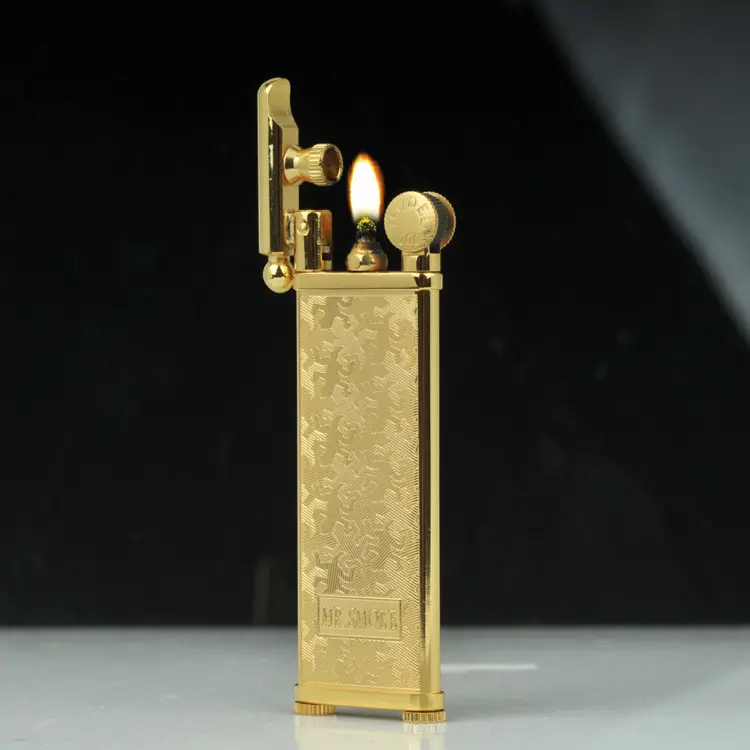Ultra-thin Wall Lifting Slim Kerosene Lighter Pure