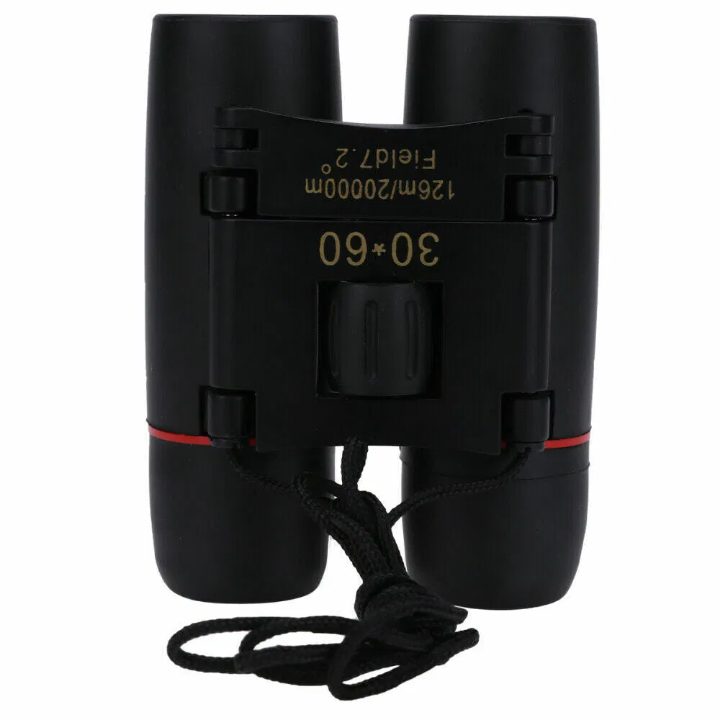 Binoculars 30x60 Zoom Outdoor Travel Compact Folding Telescope Hunting Day  Night — view 5