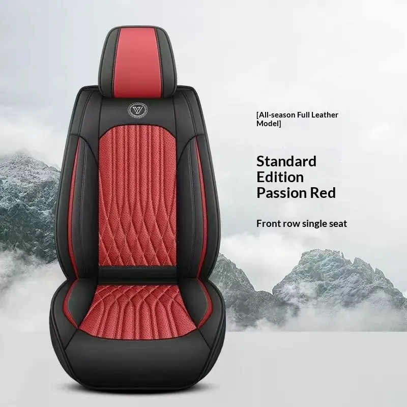Full-coverage Car Seat Covers with Elegant Lines
