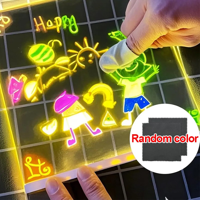 Doodle Glow Drawing Board, Homeandoak Acrylic Led Message