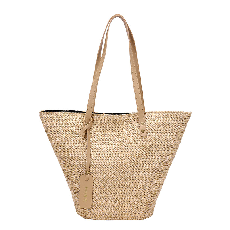 Straw Braided Bag One Shoulder Portable Leisure Simple