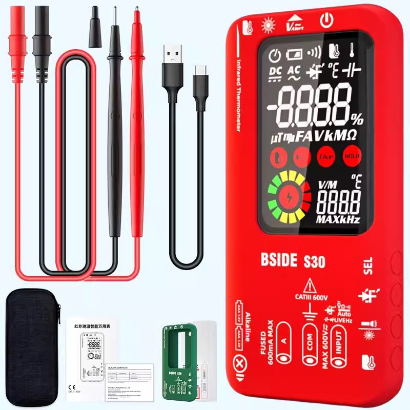 Title 2, S30 Charging Digital High Precision Anti-burnin...