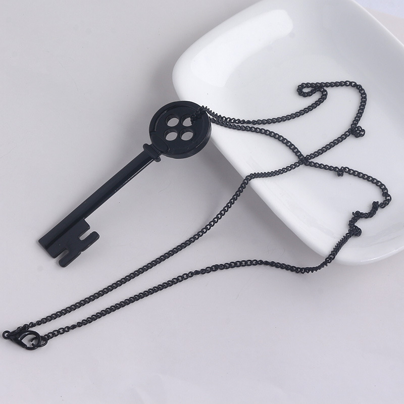 Black Key Pendant Halloween Gift Ornament (1style)