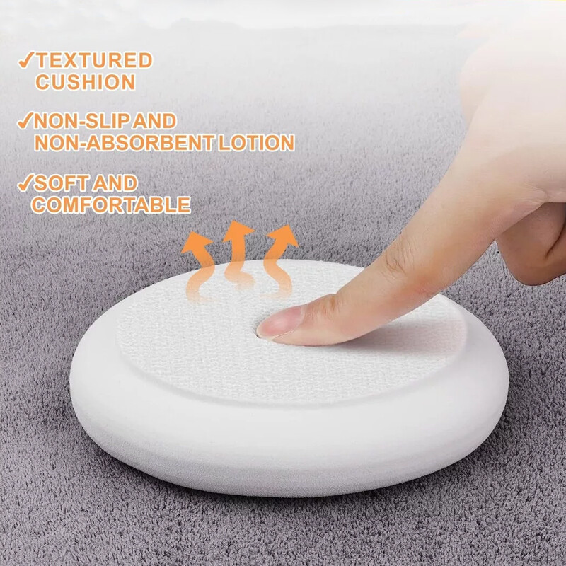 7PCS Back Cream Applicator Lotion For 2 In 1 Body Brush Beech Handle — image 2
