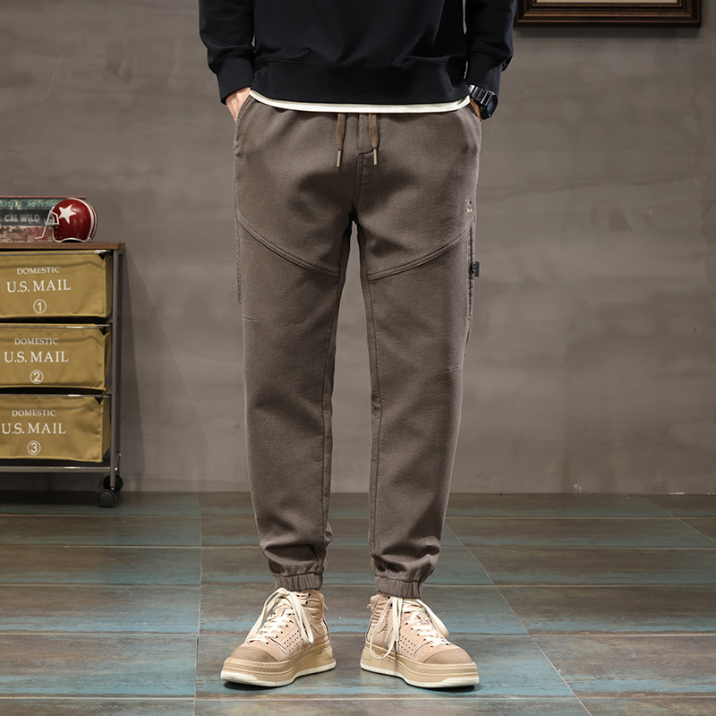 Title 4, Mens Padded Warm Casual Drawstring Pants for u...