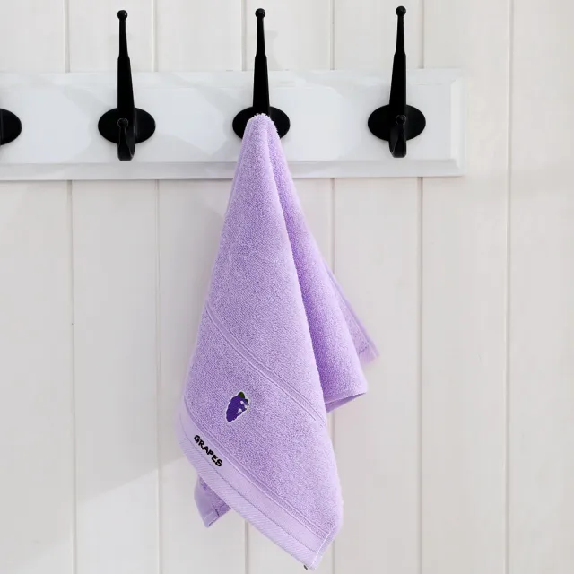Cartoon Soft And Absorbent Kindergarten Face Wash Children Towel Grape - Shop at LoveMi