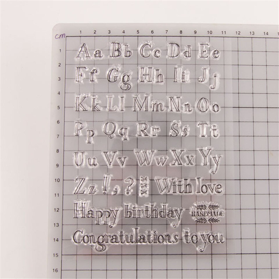 Transparent seal finished seal stamp