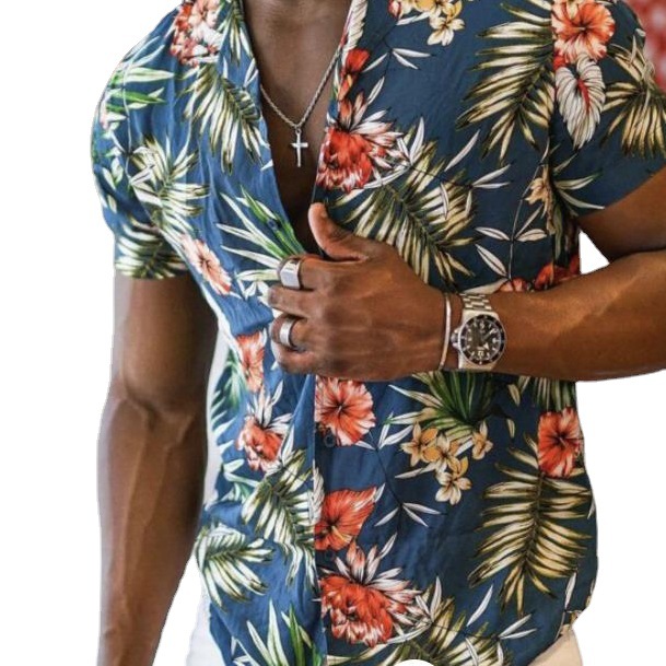 Fashionable Urban Lapel Men's Shirt