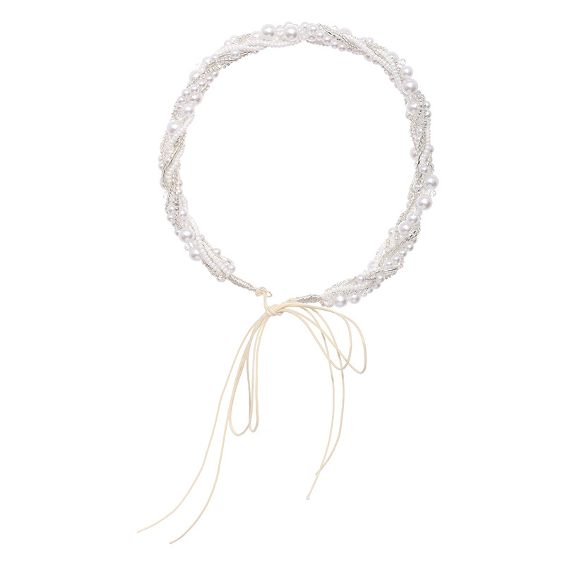 Bridal Headband Wedding Dress Women Headband Handmade