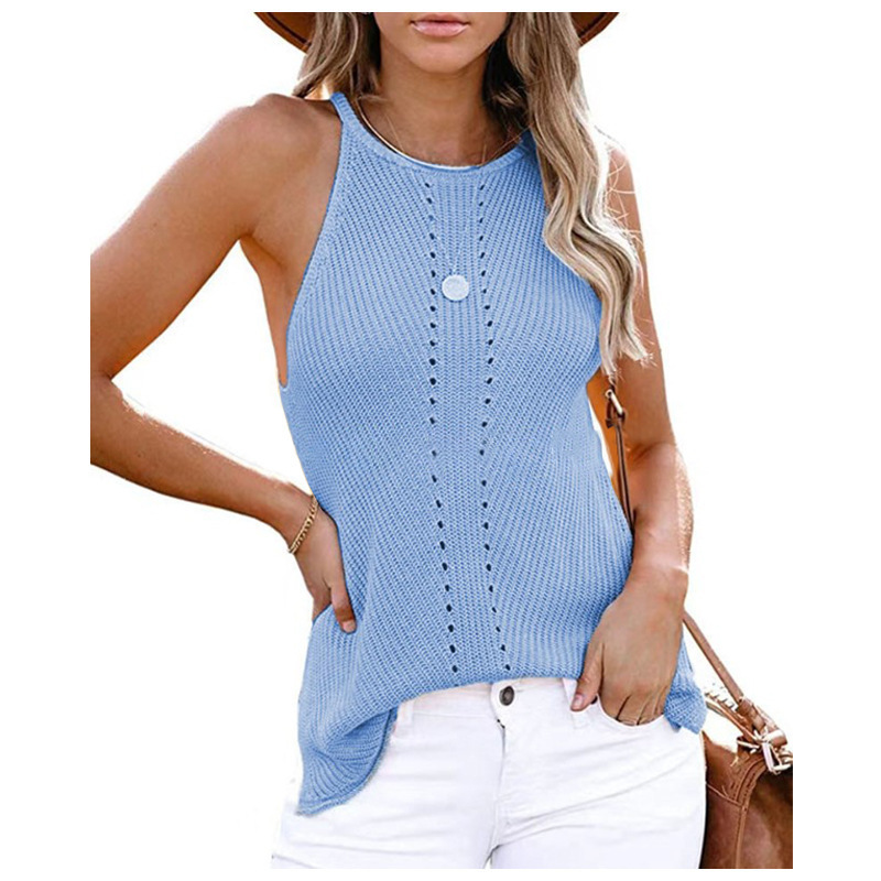 Title 9, European And American Loose Halter Small Vest K...