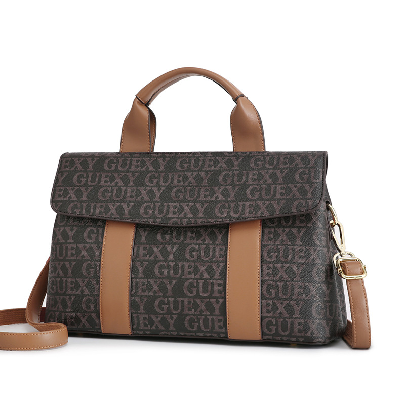 Signature Boston Pillow Bag - close-up texture