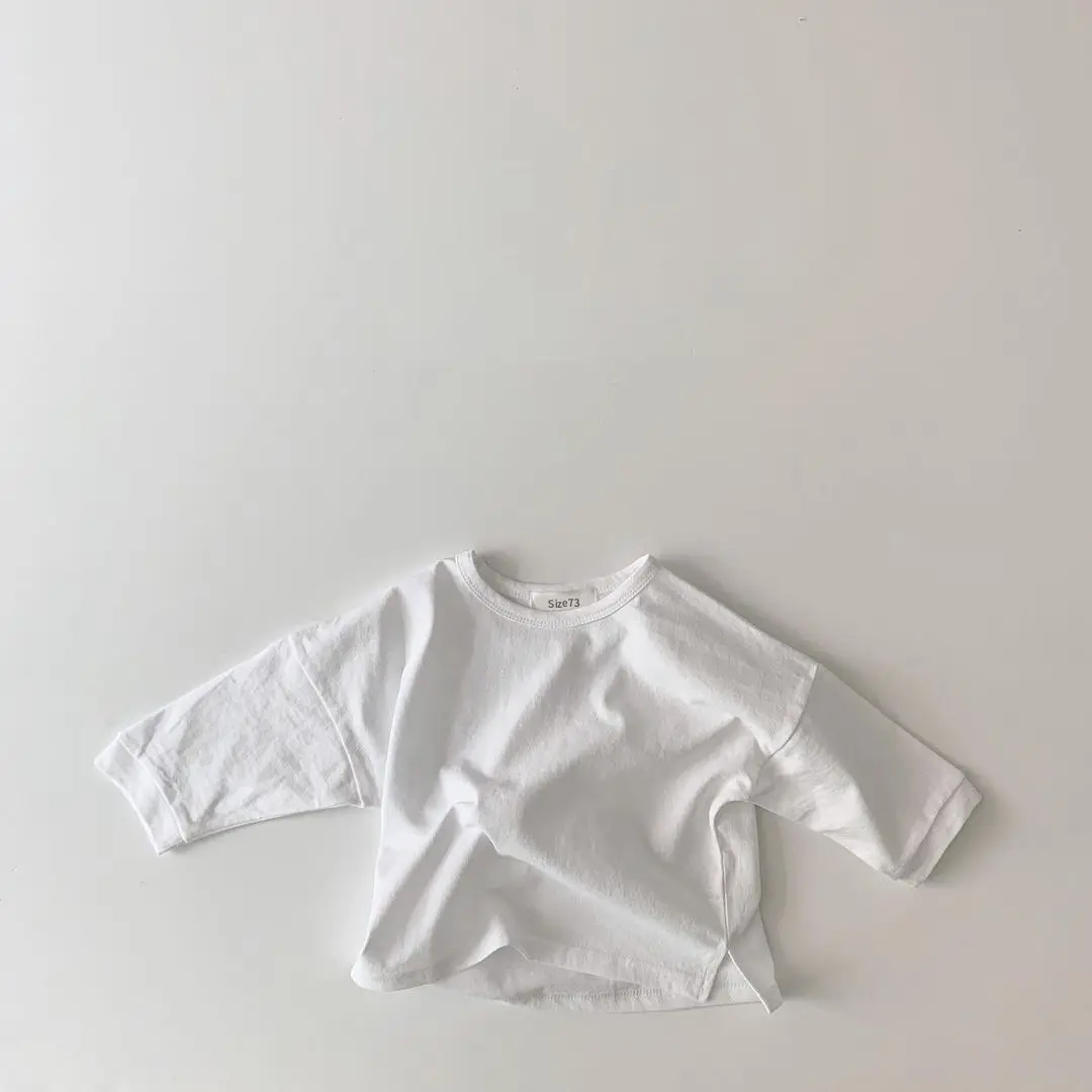 Baby Long Sleeve Candy Color Bottoming Shirt