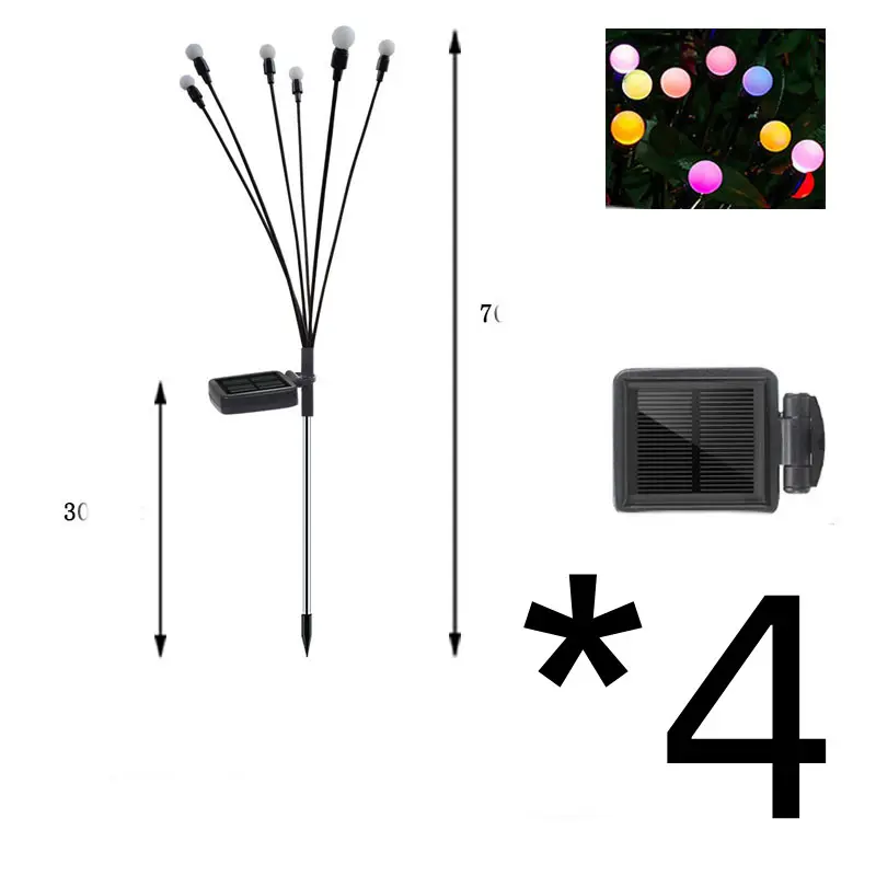 Simulation Firefly Solar Light Outdoor Garden