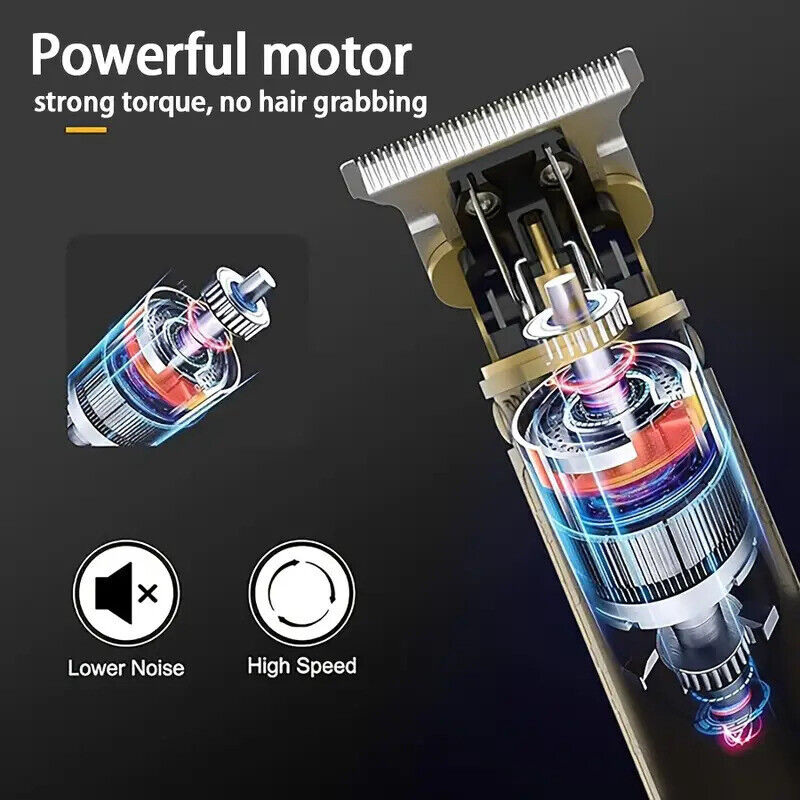 Professional Mens Hair Clippers Shaver Trimmers Machine Cordless Beard Electric — foto 9
