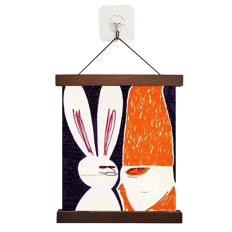 Magnetic Hanging Shaft Nordic Simple Photo Poster