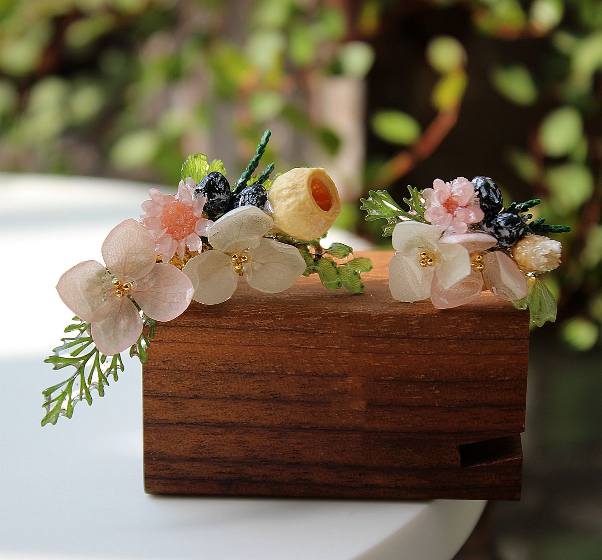 Forest Series Asymmetric Sterling Silver Earrings