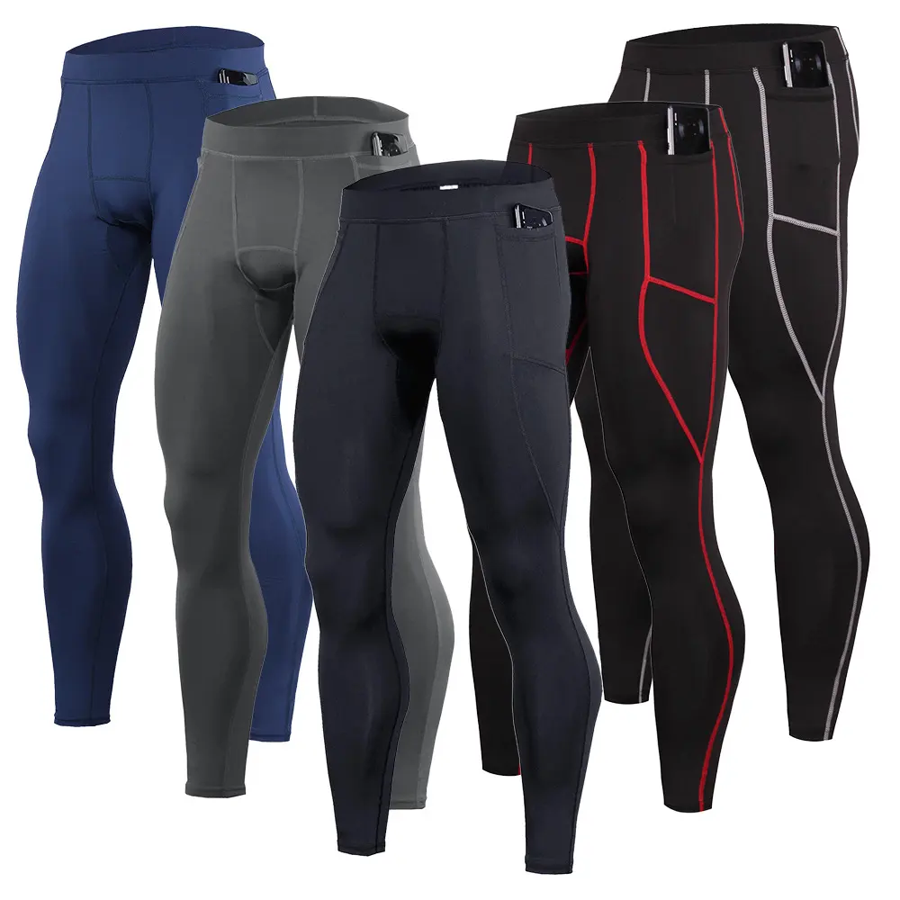 Autumn and Winter Quick-drying Sports Fitness Pants Men