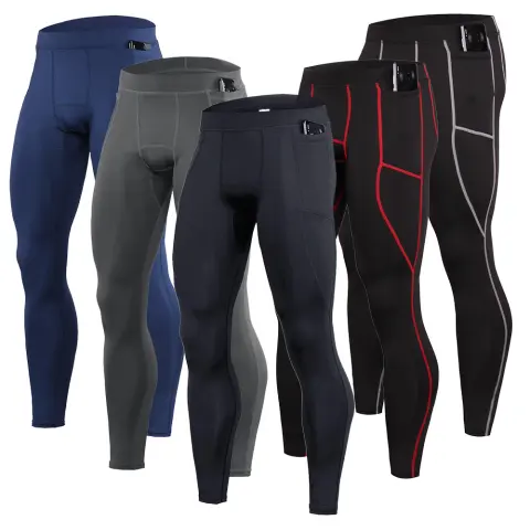 Autumn and Winter Quick-drying Sports Fitness Pants Men