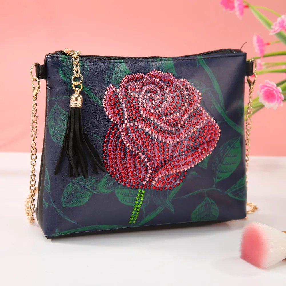 DIY Diamond Painted Women's Outdoor Tote Bag - Aa110