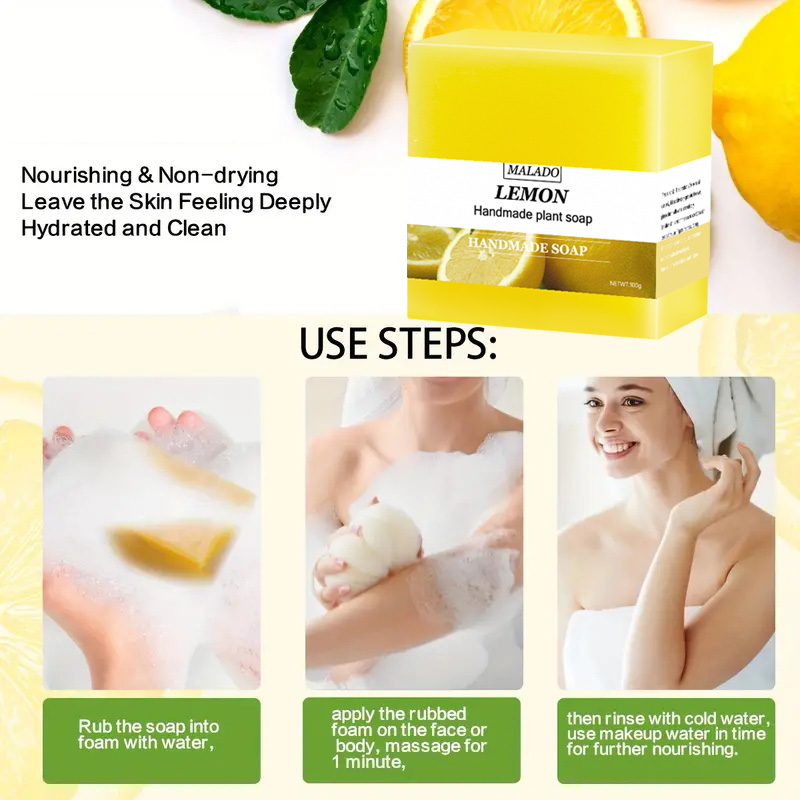 Square Lemon Soap — foto 8