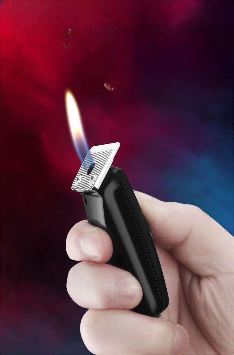 New Strange Creative Hair-cutting Fire Lighter Personalized Gift