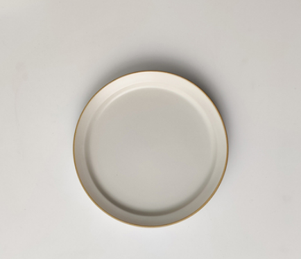 6inch plate beige