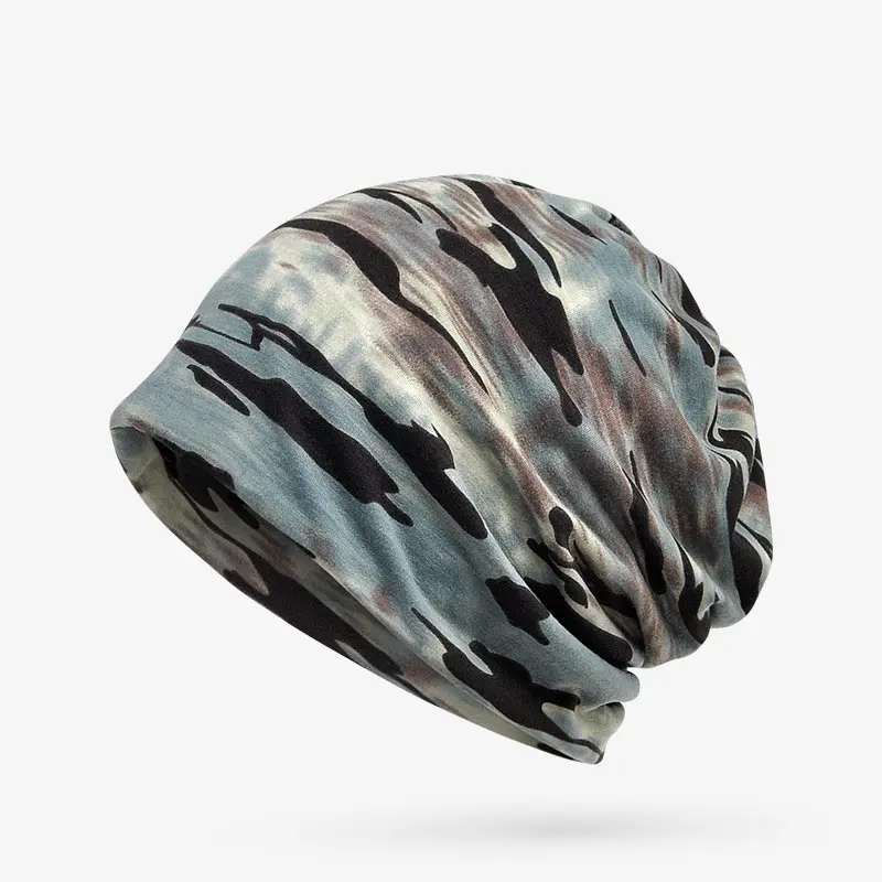 Unisex Camouflage Beanies Hats for Men and Women Flexible